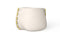 Blinde Design Stitch 125 Concrete Planter - Bone Finish - BLD.1.P.STI.125.Y.BO